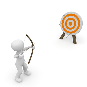 person targeting board with arrow thumbnail
