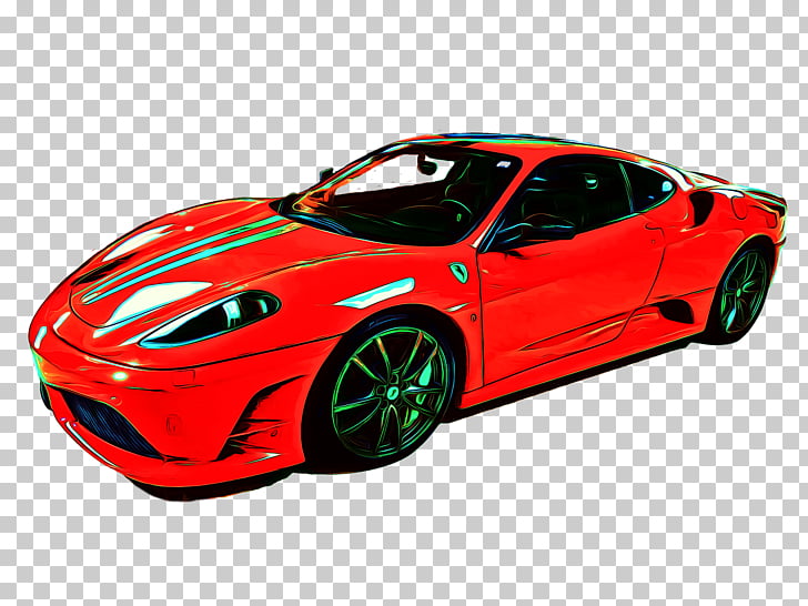 Aston Martin Ferrari F430 Sports Car Red Sports Car Png Clipart