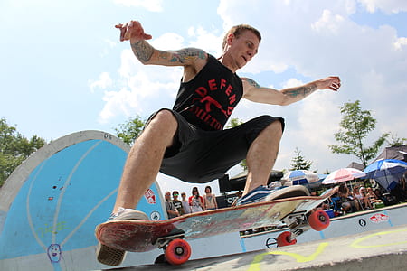 person, sport, skateboard, skateboarder thumbnail