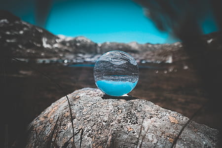 Crystal Ball on Top of Rock thumbnail