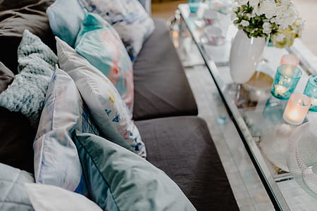 Modern living room with a comfy sofa thumbnail
