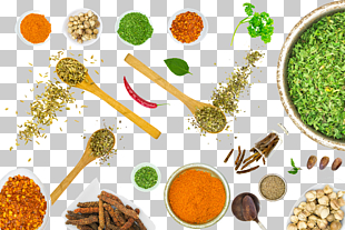 Spice Condiment Seasoning Cuisine Herb, Kitchen spices, assorted condiments illustration PNG clipart