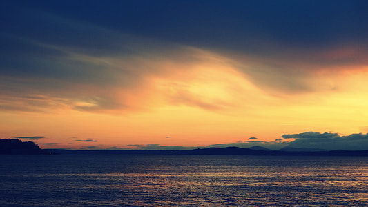 body of water during golden time thumbnail