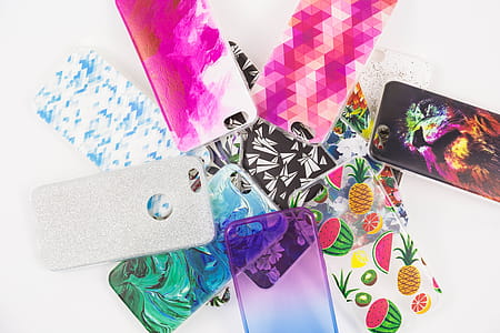 Pile Of Smartphone Cases Photo thumbnail