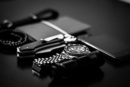 black-and-white, dark, technology, luxury thumbnail