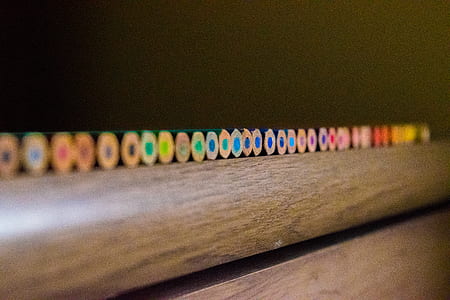 pencil, color, colour, table thumbnail