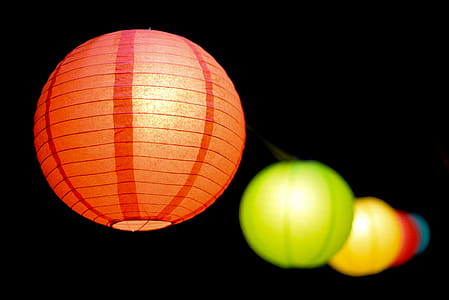 Selective Focus Photo of Paper Lanterns thumbnail
