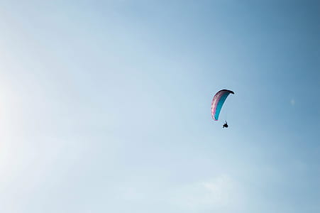 Photo of a Person Paragliding thumbnail