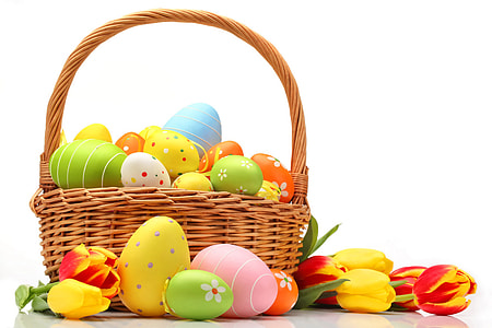 Easter eggs basket thumbnail