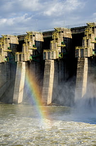 water passing through bridge thumbnail