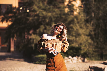 Woman Holding Hair thumbnail