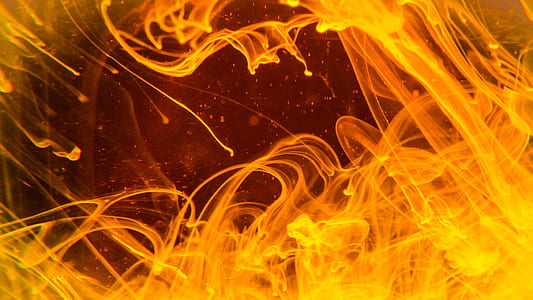 fire digital art wallpaper thumbnail