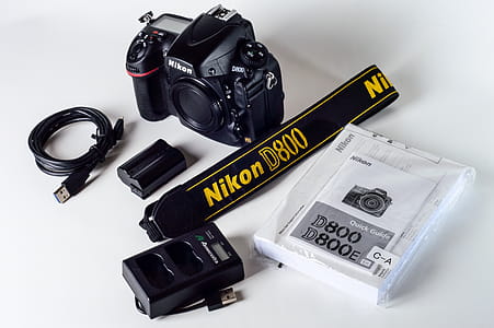 Nikon D800 With Lanyard And Battery Charger thumbnail