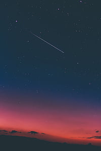 falling star during nighttime thumbnail