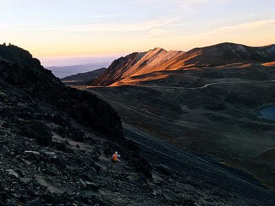 person on mountain thumbnail