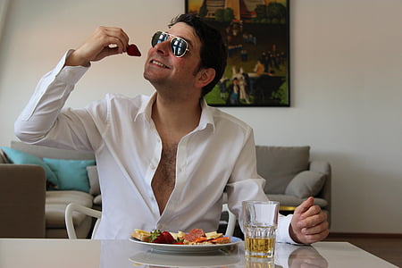 men's white dress shirt thumbnail