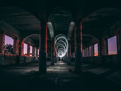 white light in the middle of building thumbnail
