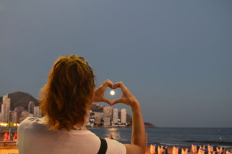 sea, person, beach, woman thumbnail