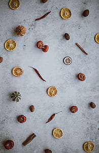 tomatoes and chili peppers on top of gray surface thumbnail