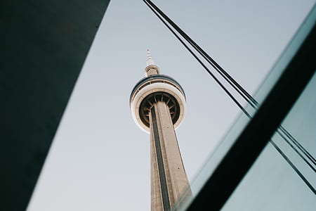 low angle photography of TV tower thumbnail