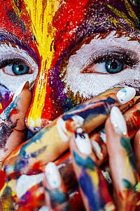 woman covering her mouth thumbnail