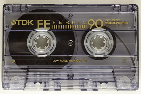clear TDK Ferric cassete thumbnail