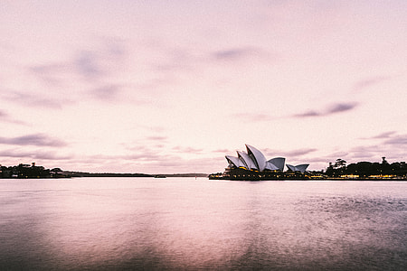 Sydney Harbour with the Opera House in New South Wales, Australia thumbnail