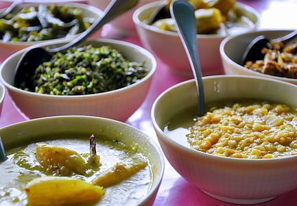 assorted dishes on white ceramic bowl thumbnail