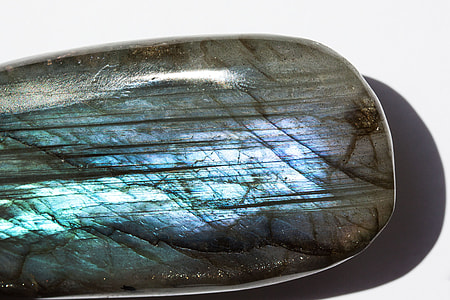 gray, brown and blue stone fragment thumbnail