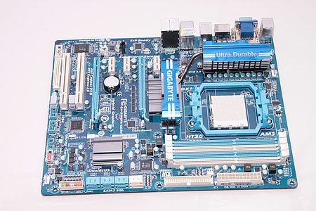 blue Gigabyte motherboard thumbnail