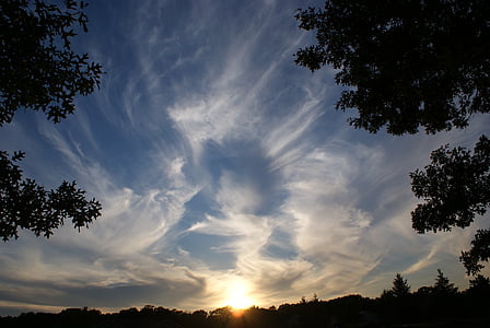 white clouds during dusk thumbnail