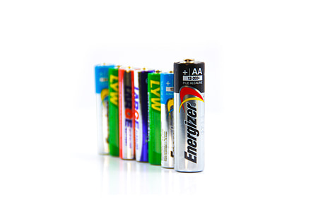 assorted battery on white surface thumbnail