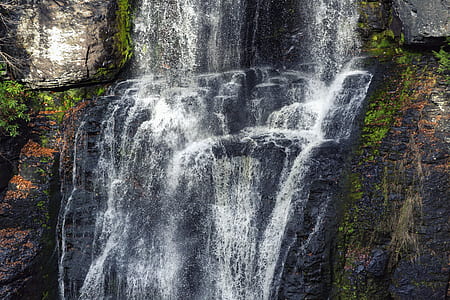 waterfall cascading on rocks thumbnail