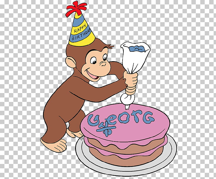 Birthday Cake Curious George Party Cake Decorating Birthday Png