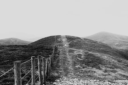 grayscale photo of landscape thumbnail