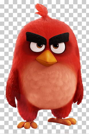 Angry Birds Action! Angry Birds Star Wars Angry Birds 2 Angry Birds POP!, Red Bird The Angry Birds Movie Transparent , red Angry Bird PNG clipart