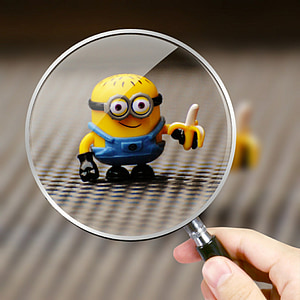 Despicable Me character holding banana figurine thumbnail