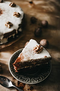 sliced cake on saucer thumbnail