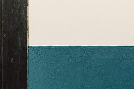 black, white, and blue painted surface thumbnail