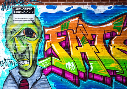 cyclops man with fats text wall art thumbnail