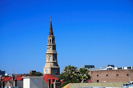 Rooftops in Charleston, South Carolina thumbnail