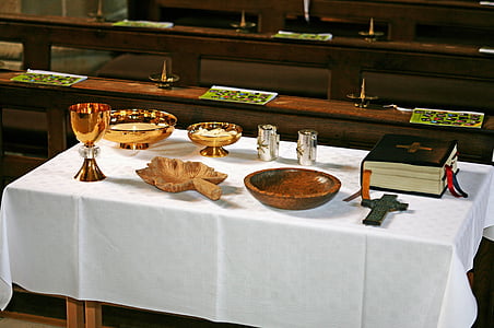 brown wooden plate on white table thumbnail
