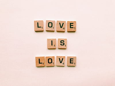 Brown Wooden Love Is Lover Decor thumbnail
