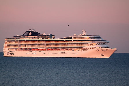 white cruise ship on body of water during daytime thumbnail