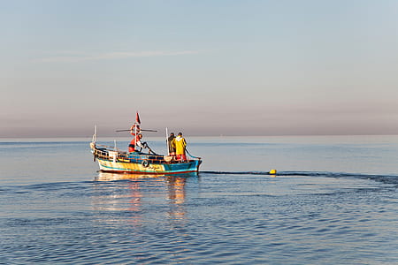 group of person riding boat while fishing thumbnail