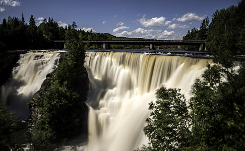 Beautiful Silky Waterfalls at Kakabeka Falls, Ontario, Canada thumbnail