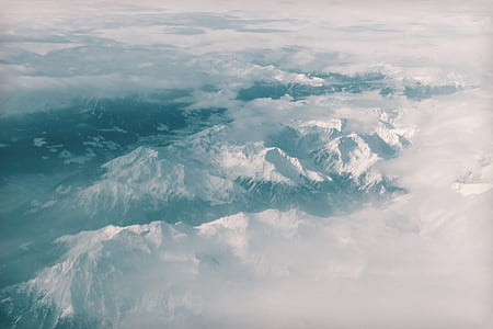 snow mountain aerial photo thumbnail
