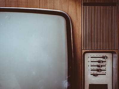 brown and grey CRT television thumbnail
