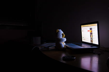light, man, night, dark thumbnail