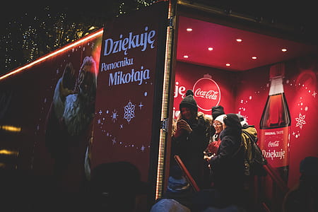 Red Printed Banner Outside Store Front thumbnail